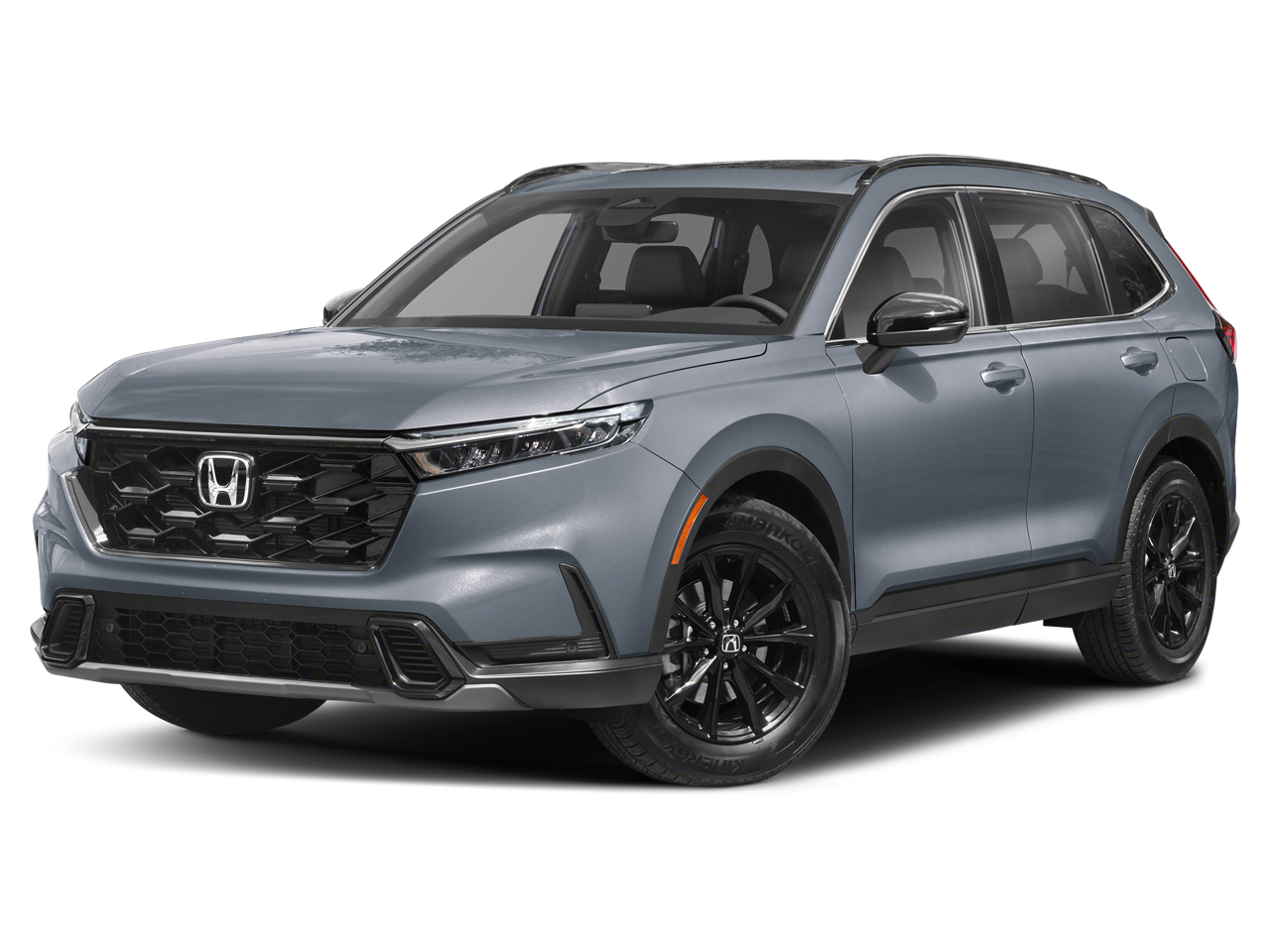 Silver 2024 Honda CR-V Hybrid SUV / Crossover Front-Wheel Drive 