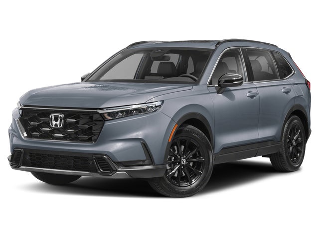 Silver 2024 Honda CR-V Hybrid SUV / Crossover Front-Wheel Drive