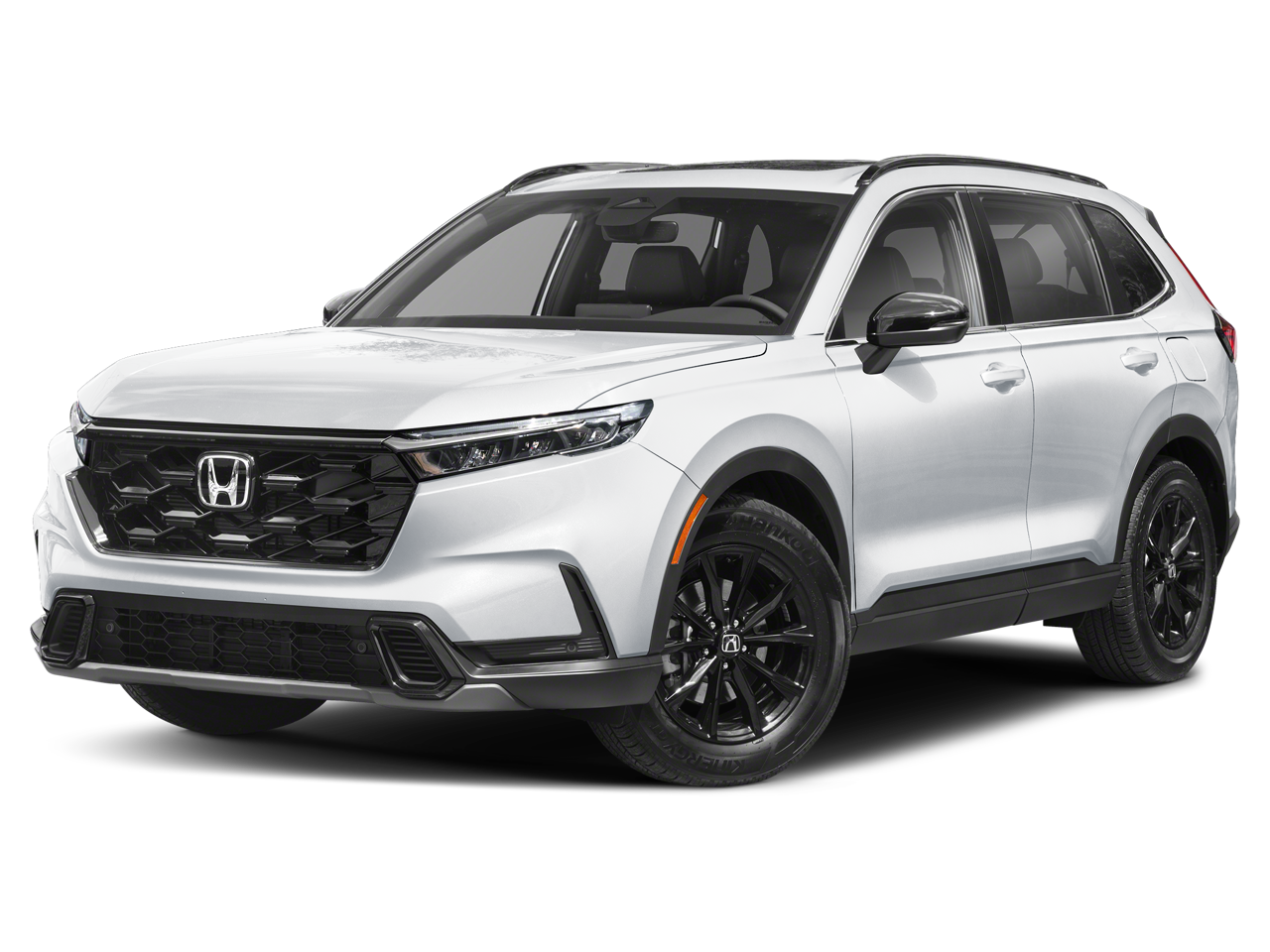Silver 2024 Honda CR-V Hybrid SUV / Crossover Front-Wheel Drive 