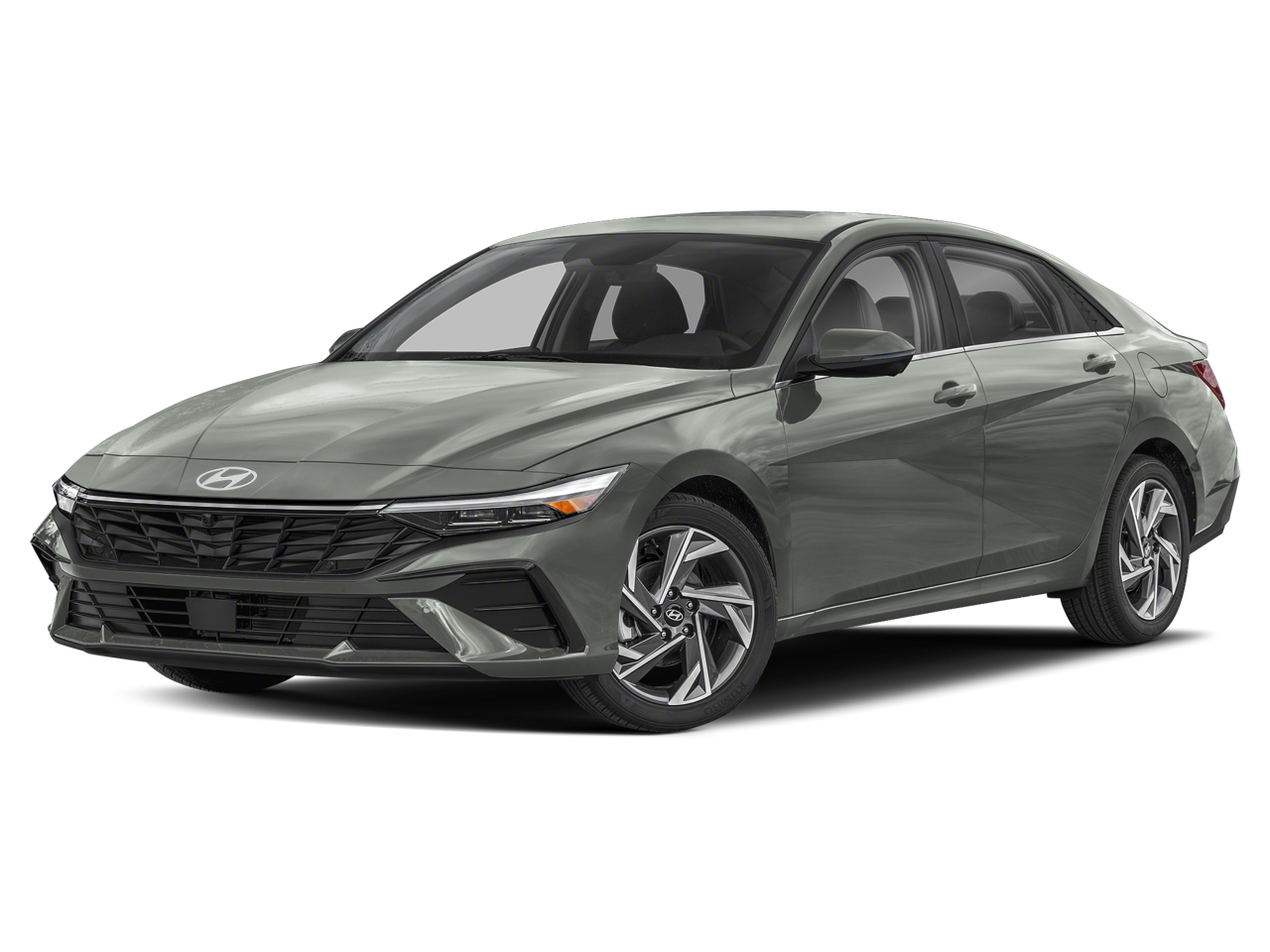 Used 2024 Amazon Gray Hyundai Limited image 33