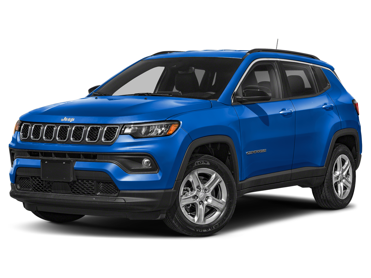 Bright White Clearcoat 2024 Jeep Compass SUV / Crossover Four-Wheel Drive 8-Speed Automatic