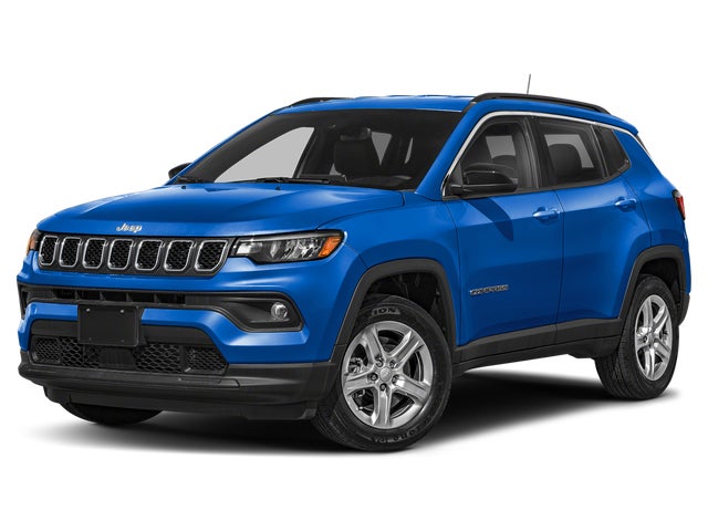 Bright White Clearcoat 2024 Jeep Compass SUV / Crossover Four-Wheel Drive 8-Speed Automatic