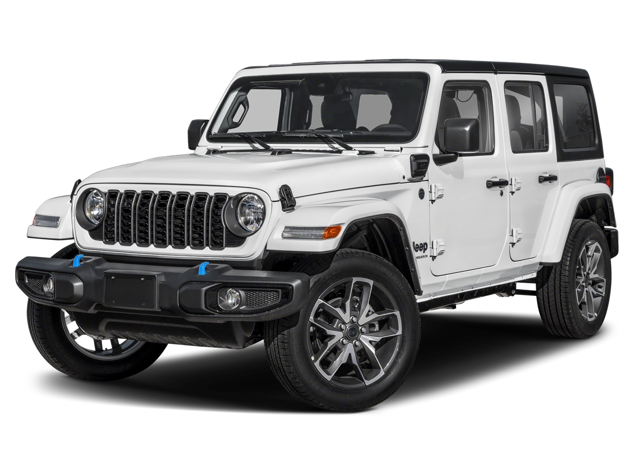 Black 2024 Jeep Wrangler 4xe SUV / Crossover Four-Wheel Drive Automatic