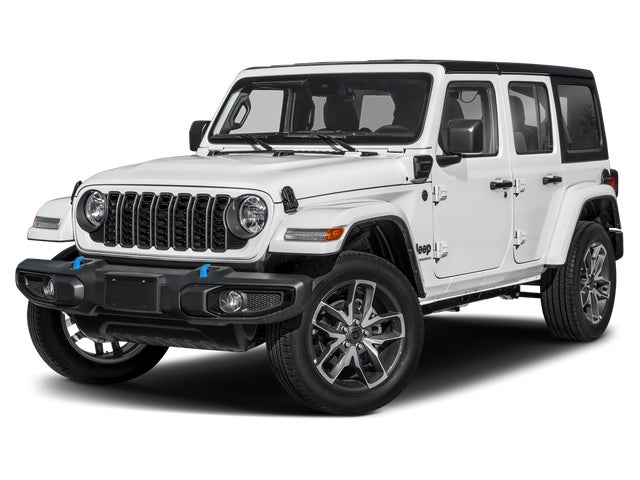 Black 2024 Jeep Wrangler 4xe SUV / Crossover Four-Wheel Drive Automatic