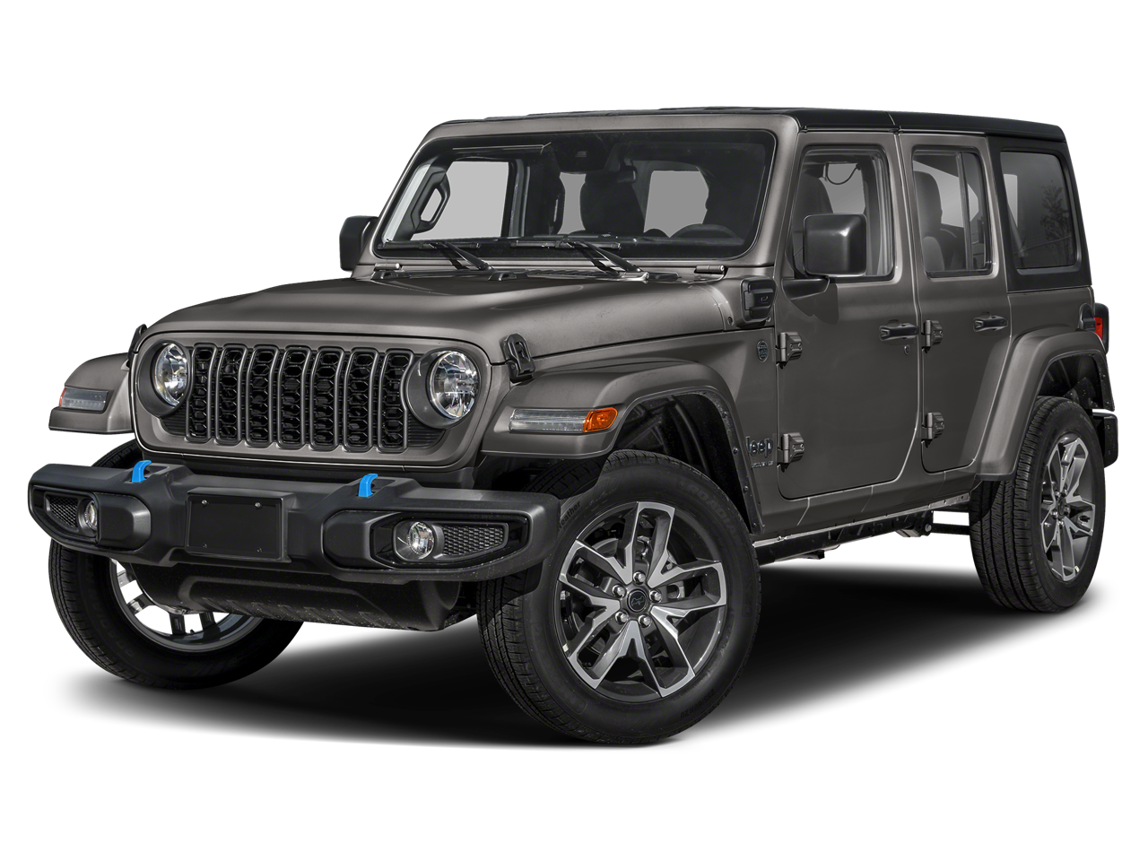 Black 2024 Jeep Wrangler 4xe SUV / Crossover Four-Wheel Drive Automatic