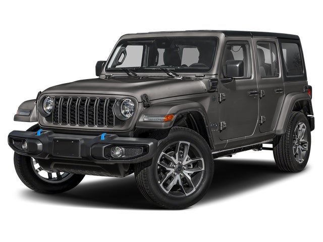 Black 2024 Jeep Wrangler 4xe SUV / Crossover Four-Wheel Drive Automatic