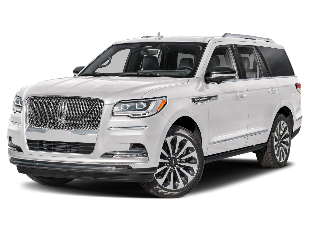 Pristine White Metallic Tri-Coat 2024 Lincoln Navigator SUV / Crossover Four-Wheel Drive Automatic