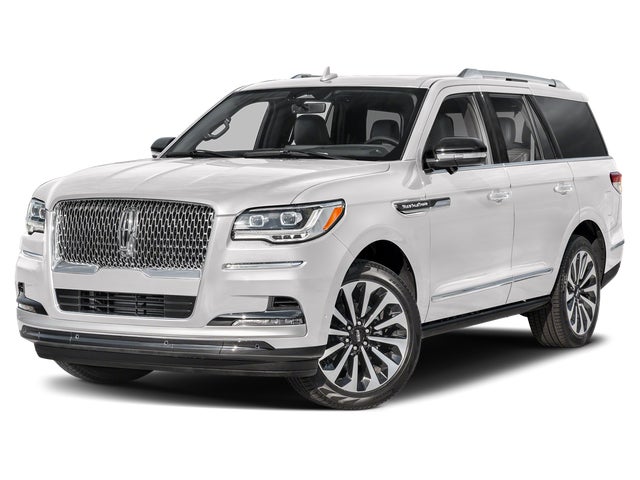 Pristine White Metallic Tri-Coat 2024 Lincoln Navigator SUV / Crossover Four-Wheel Drive Automatic