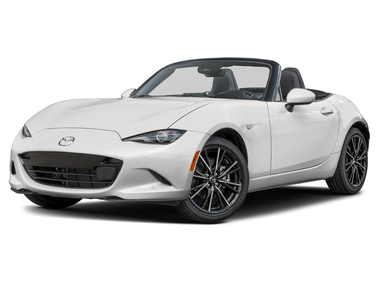Snowflake White Pearl Mica 2024 Mazda MX-5 Miata Grand Touring RWD Convertible Rear-Wheel Drive Manual