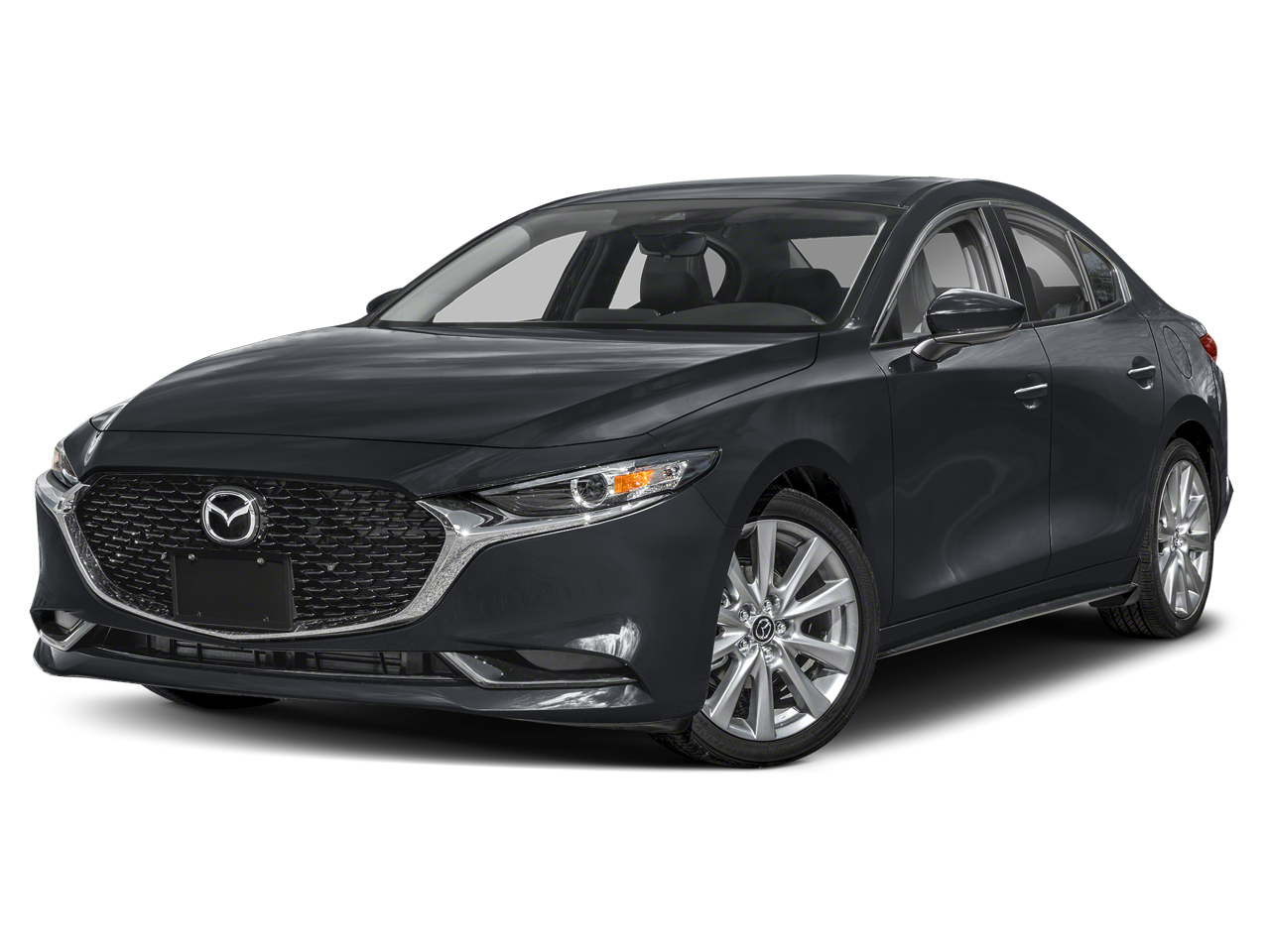 Jet Black Mica 2024 Mazda MAZDA3 Sedan Front-Wheel Drive Automatic