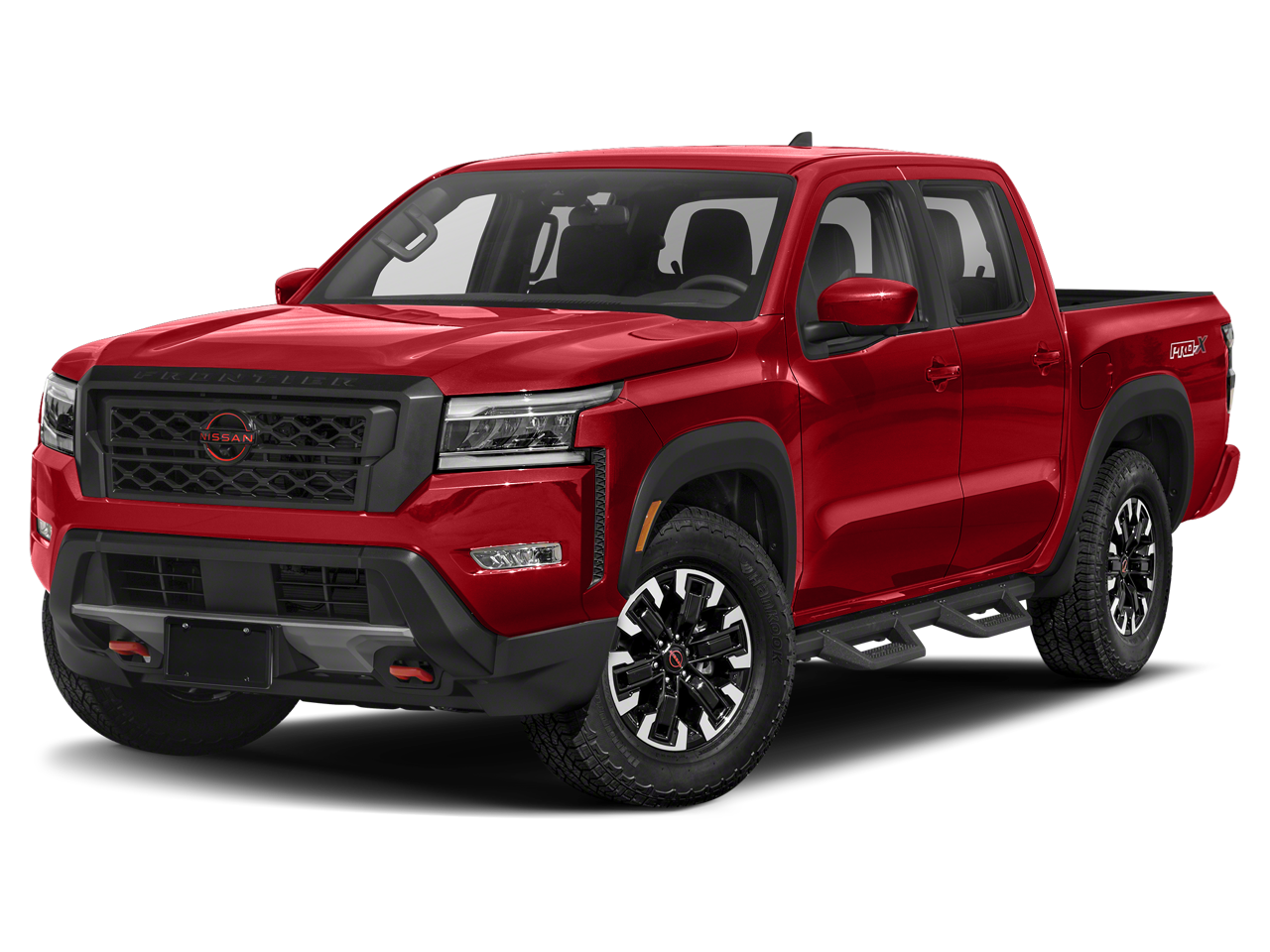 Red Alert 2024 Nissan Frontier Pickup Truck Four-Wheel Drive Automatic