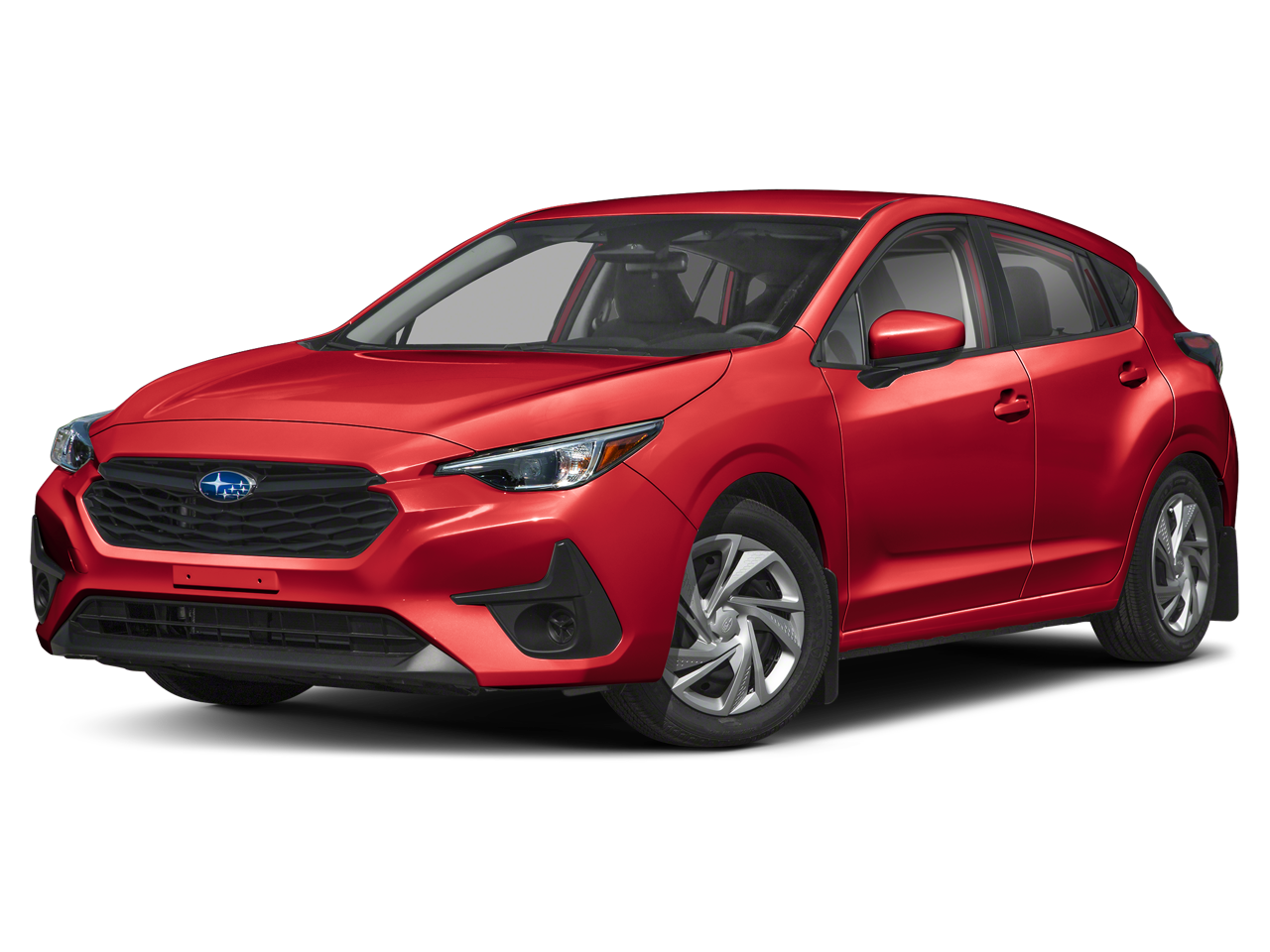 Pure Red 2024 Subaru Impreza Wagon All-Wheel Drive Continuously Variable Transmission