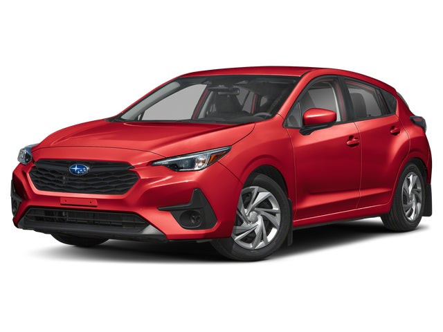 Pure Red 2024 Subaru Impreza Wagon All-Wheel Drive Continuously Variable Transmission