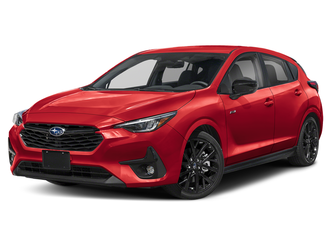 Pure Red 2024 Subaru Impreza Wagon All-Wheel Drive Continuously Variable Transmission