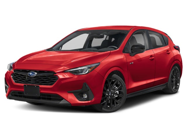 Pure Red 2024 Subaru Impreza Wagon All-Wheel Drive Continuously Variable Transmission