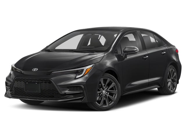 Midnight Black Metallic 2024 Toyota Corolla SE FWD Sedan Front-Wheel Drive Continuously Variable Transmission