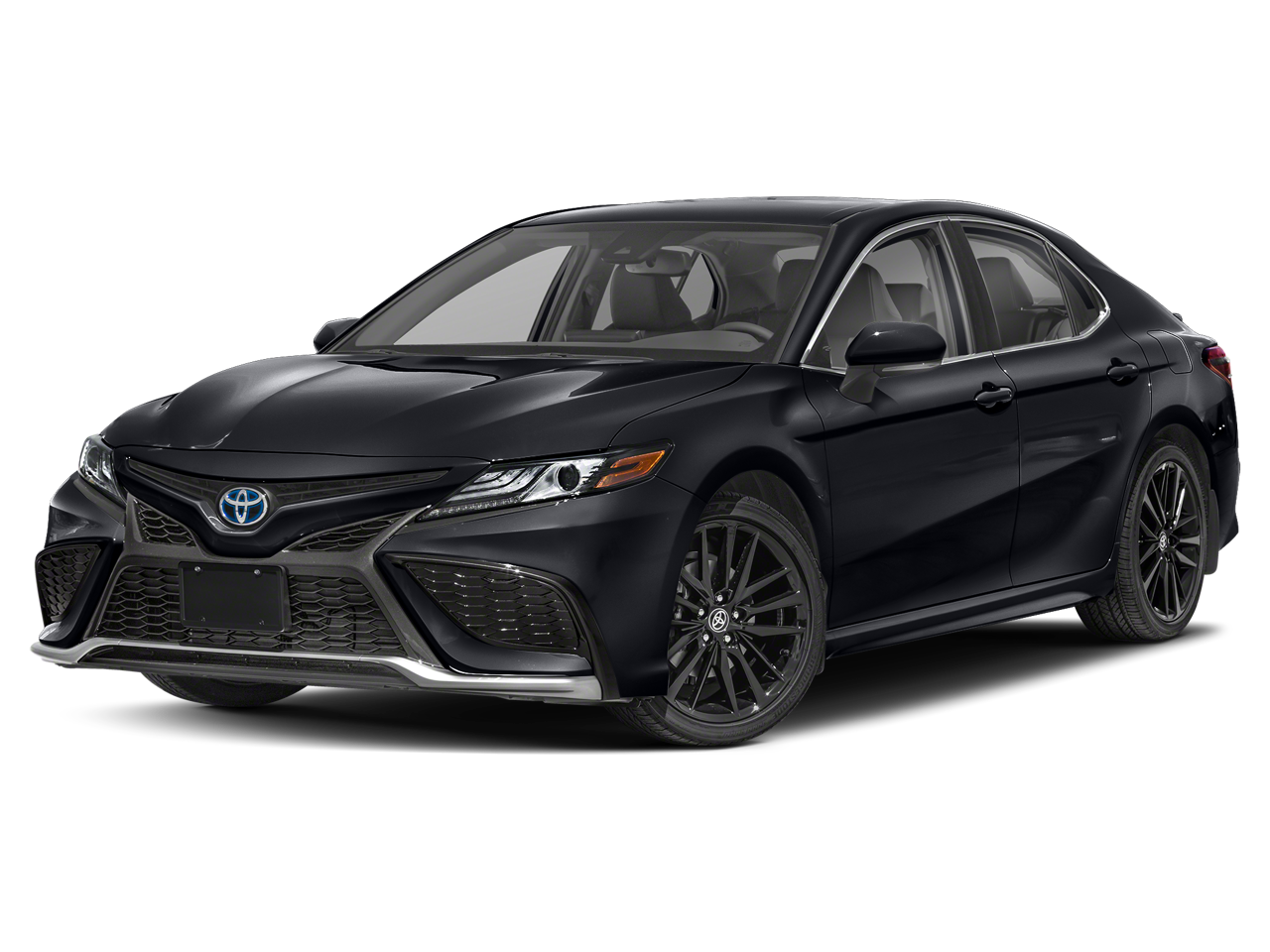 Celestial Silver Metallic 2024 Toyota Camry Hybrid Sedan Front-Wheel Drive Continuously Variable Transmission