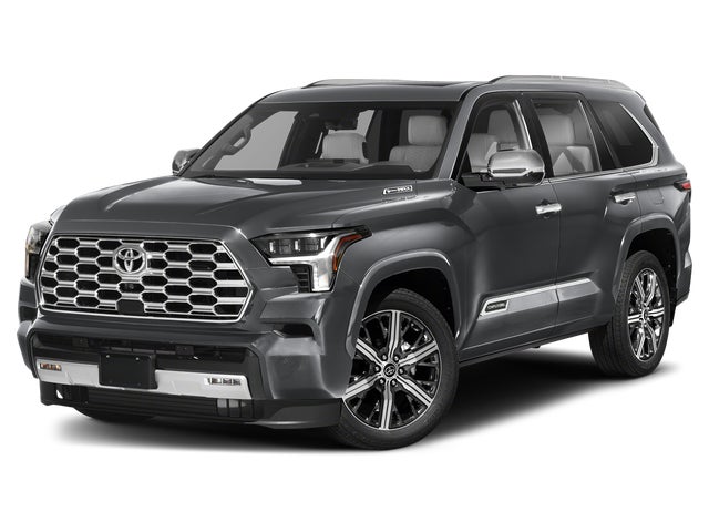 Black 2024 Toyota Sequoia Capstone 4WD SUV / Crossover Four-Wheel Drive Automatic