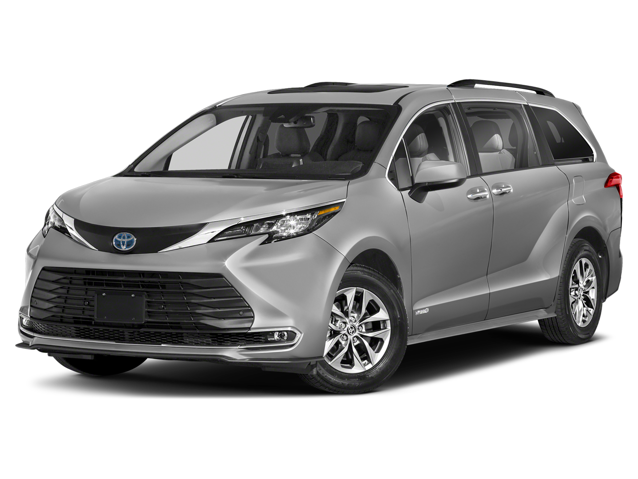 Red (Ruby Flare Pearl) 2024 Toyota Sienna Minivan All-Wheel Drive Continuously Variable Transmission