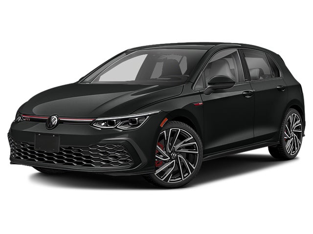 Deep Black Pearl 2024 Volkswagen Golf GTI SE FWD Hatchback Front-Wheel Drive 7-Speed Dual Clutch