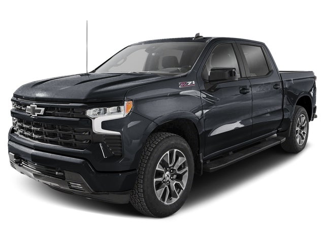 Black 2025 Chevrolet Silverado 1500 Pickup Truck Four-Wheel Drive Automatic