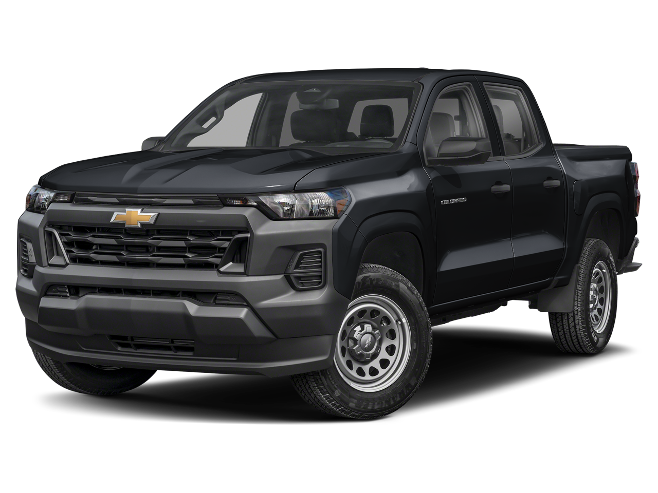 Sterling Gray Metallic 2025 Chevrolet Colorado Trail Boss Crew Cab 4WD Pickup Truck Four-Wheel Drive Automatic