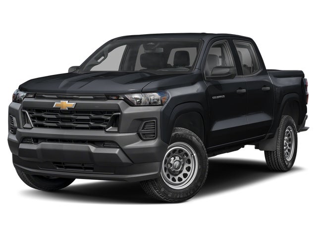 Sterling Gray Metallic 2025 Chevrolet Colorado Trail Boss Crew Cab 4WD Pickup Truck Four-Wheel Drive Automatic