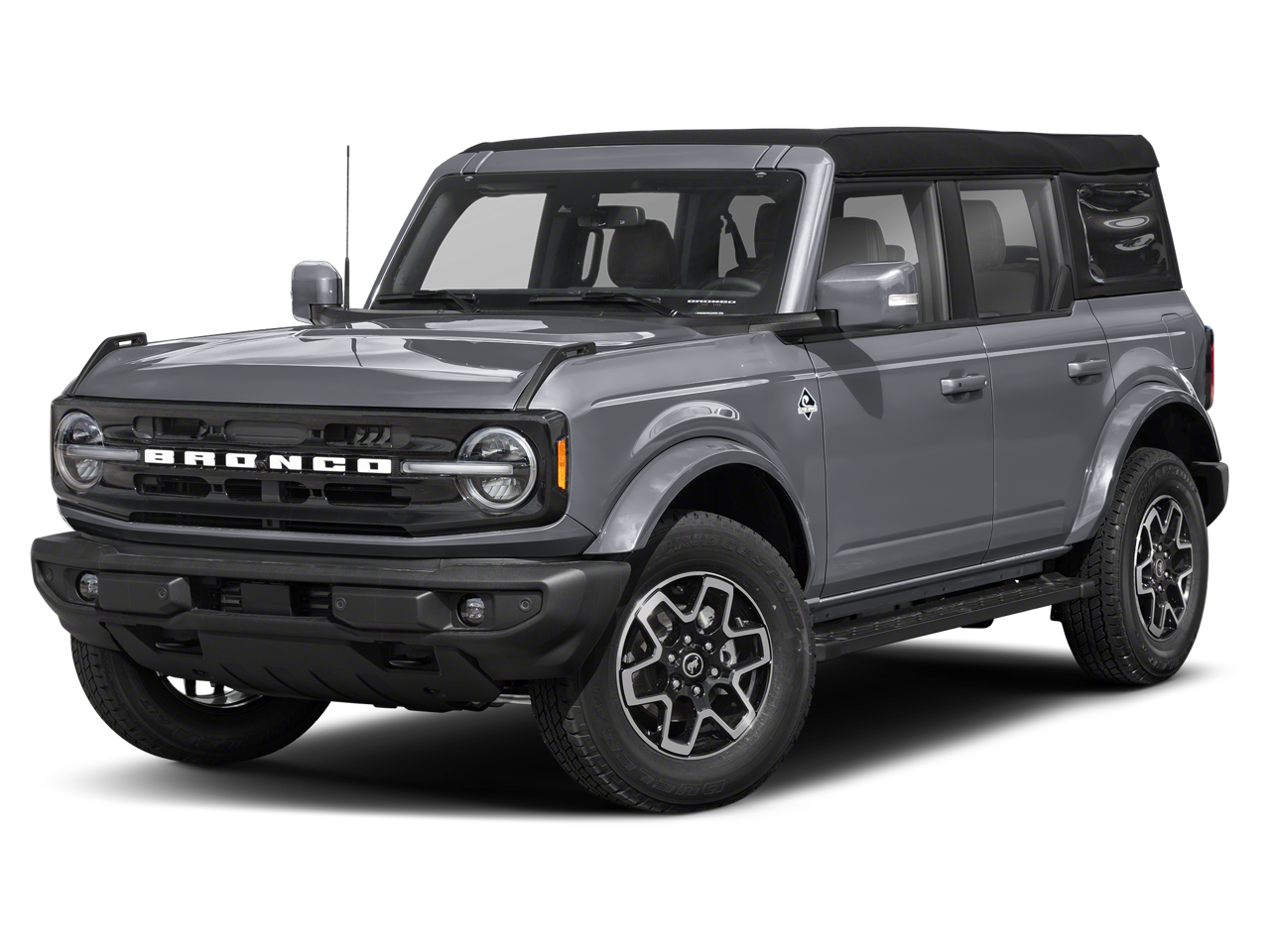 Marsh Gray 2025 Ford Bronco SUV / Crossover Four-Wheel Drive Automatic