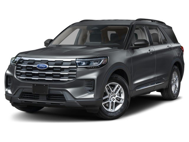 Silver Metallic 2025 Ford Explorer Active AWD SUV / Crossover All-Wheel Drive Automatic