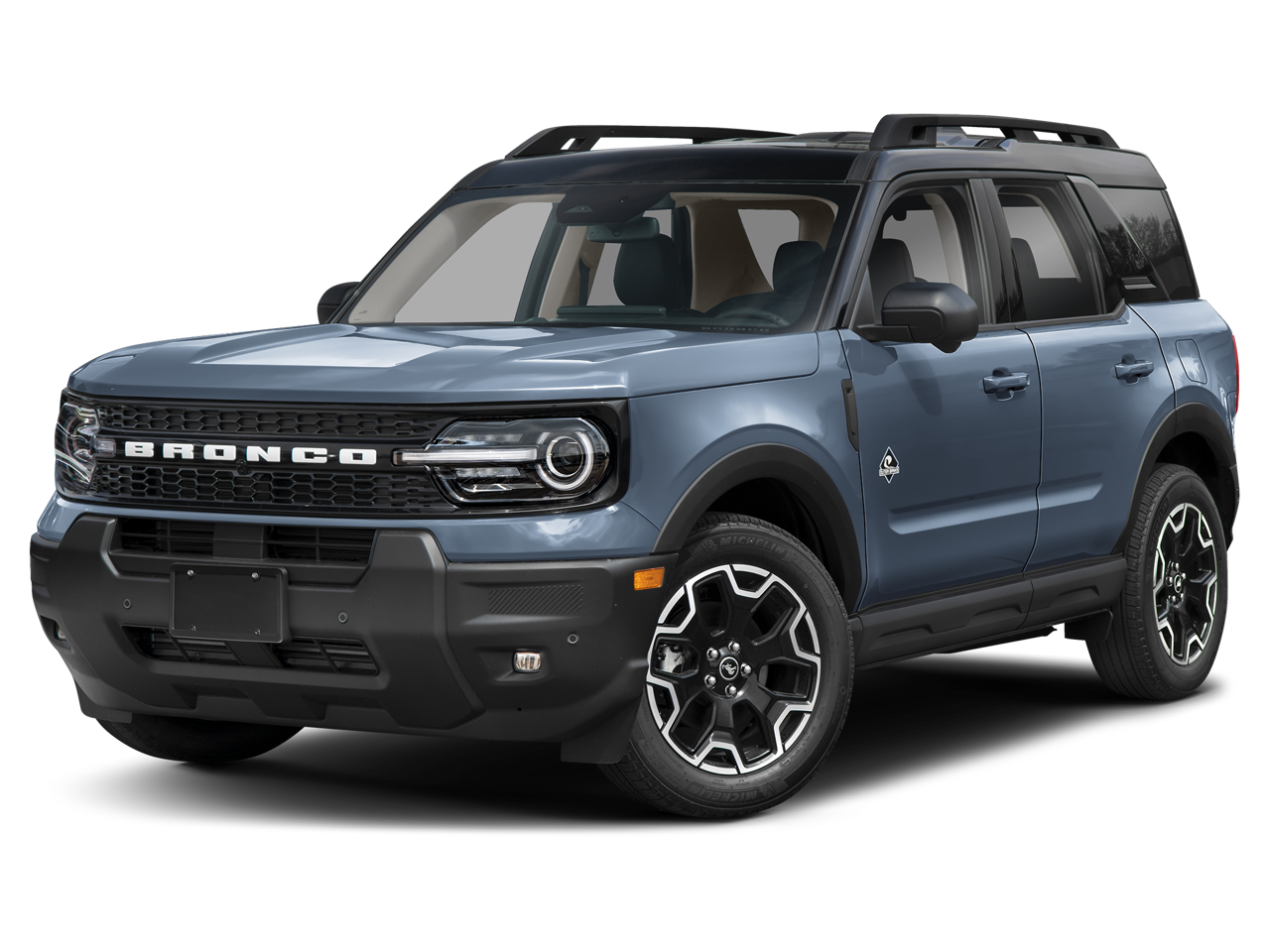 Blue Metallic 2025 Ford Bronco Sport Outer Banks AWD SUV / Crossover All-Wheel Drive 8-Speed Automatic