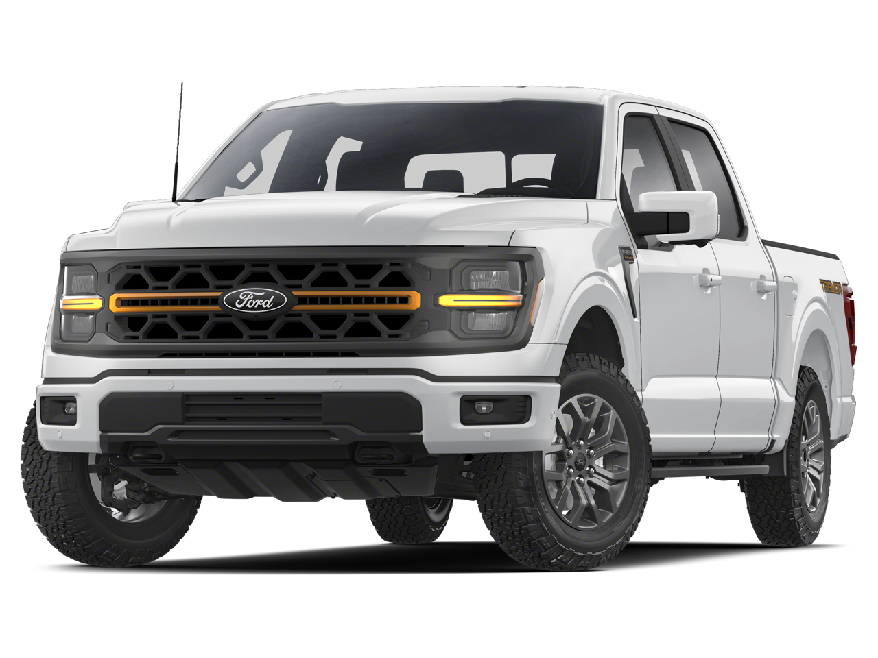 Iconic Silver 2025 Ford F-150 Pickup Truck Four-Wheel Drive Automatic