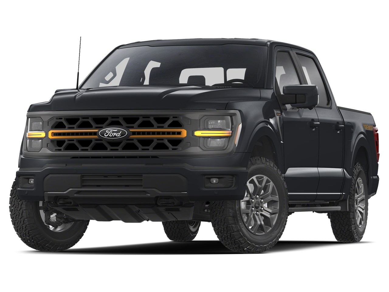 Iconic Silver 2025 Ford F-150 Pickup Truck Four-Wheel Drive Automatic