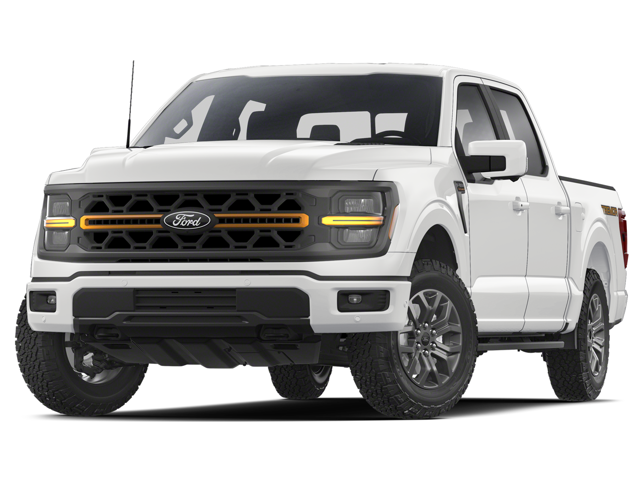 Iconic Silver 2025 Ford F-150 Pickup Truck Four-Wheel Drive Automatic