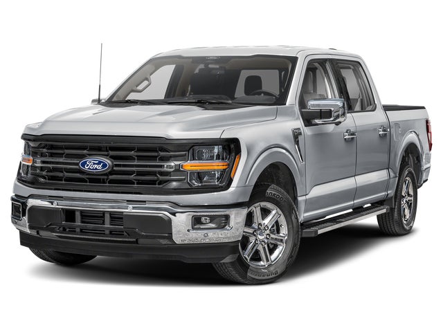Blue Metallic 2025 Ford F-150 Pickup Truck Four-Wheel Drive Automatic