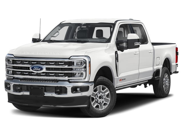 White Metallic 2025 Ford F-250 Super Duty Pickup Truck Four-Wheel Drive Automatic