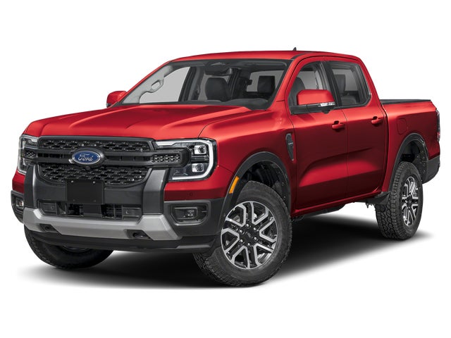 Gray Metallic 2025 Ford Ranger Pickup Truck Four-Wheel Drive Automatic