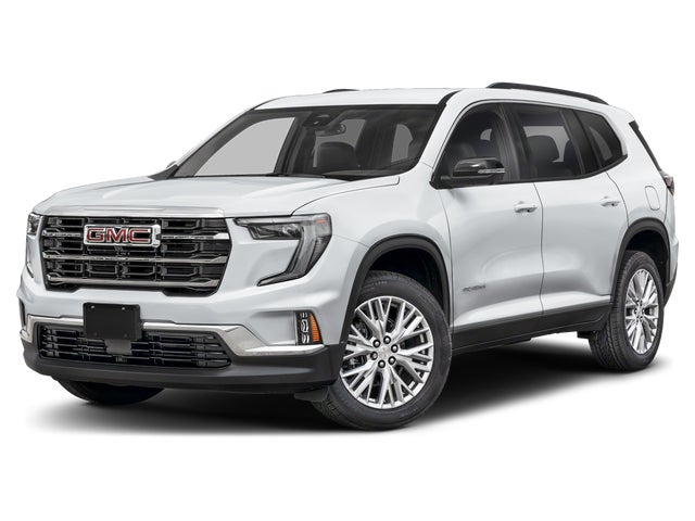 Summit White 2025 GMC Acadia Elevation AWD SUV / Crossover Four-Wheel Drive Automatic