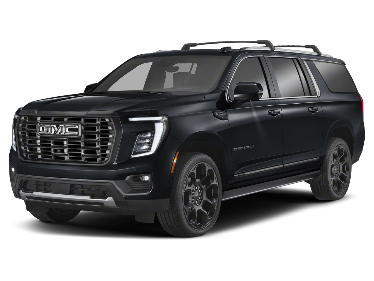 Onyx Black 2025 GMC Yukon XL SUV / Crossover Four-Wheel Drive Automatic