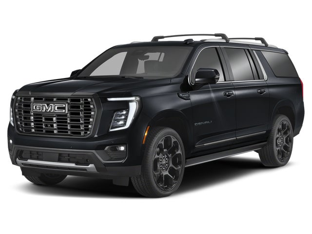 Onyx Black 2025 GMC Yukon XL SUV / Crossover Four-Wheel Drive Automatic