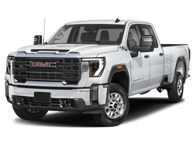 Onyx Black 2025 GMC Sierra 2500HD AT4 Crew Cab 4WD Pickup Truck Four-Wheel Drive Automatic