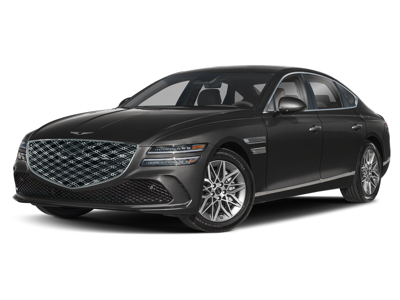 Vik Black 2025 Genesis G80 2.5T AWD Sedan All-Wheel Drive 8-Speed Automatic