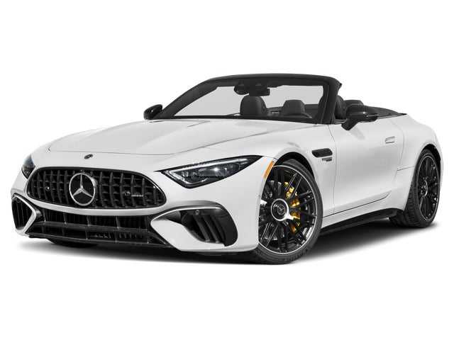 Gold 2025 Mercedes-Benz SL-Class Convertible All-Wheel Drive 9-Speed Automatic