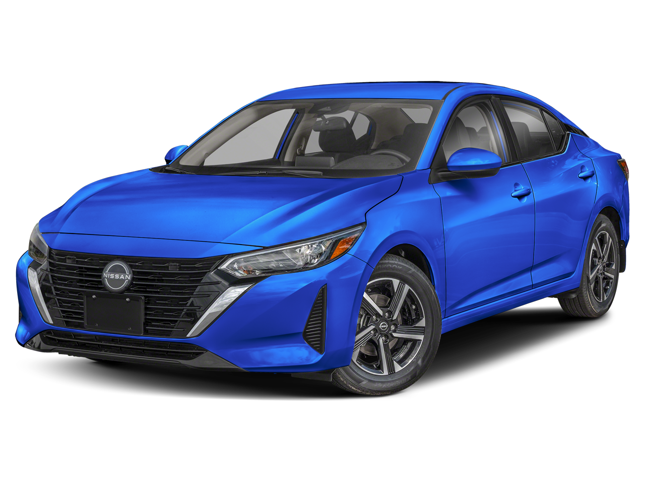 Blue 2025 Nissan Sentra Sedan Front-Wheel Drive Continuously Variable Transmission
