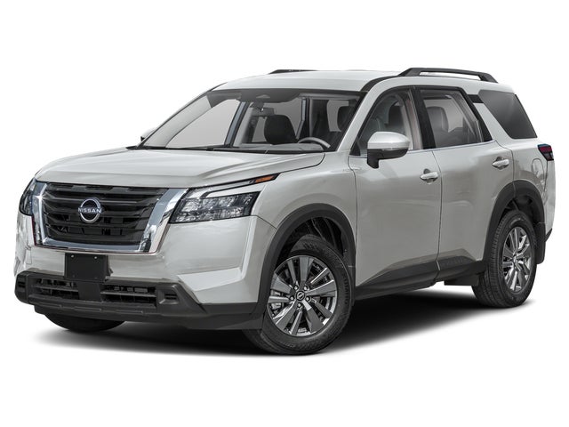 Brilliant Silver Metallic 2025 Nissan Pathfinder SV FWD SUV / Crossover Front-Wheel Drive 9-Speed Automatic