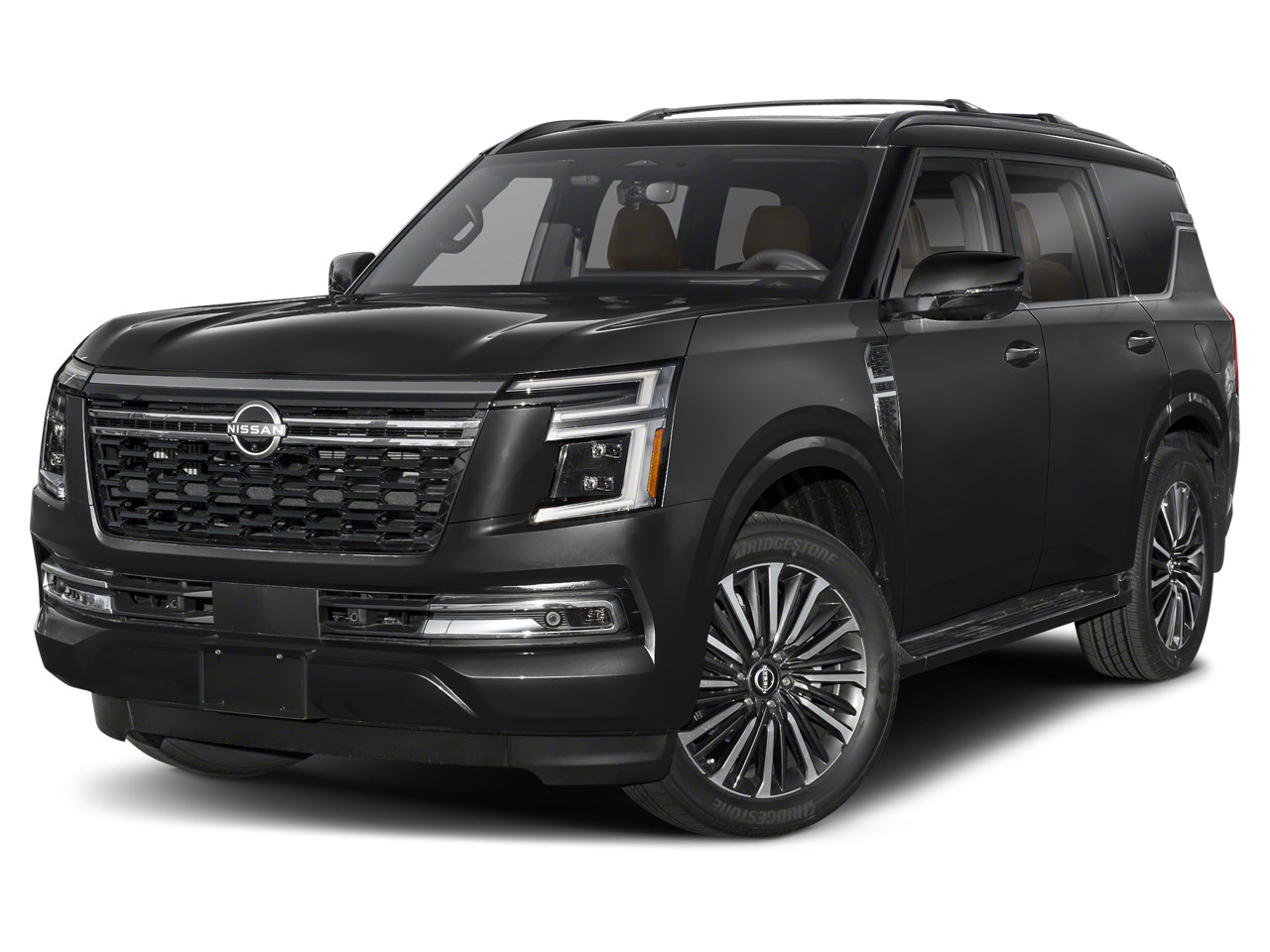 Super Black 2025 Nissan Armada SUV / Crossover Four-Wheel Drive 9-Speed Automatic