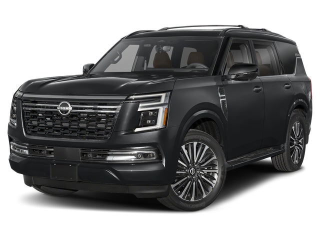 Super Black 2025 Nissan Armada SUV / Crossover Four-Wheel Drive 9-Speed Automatic