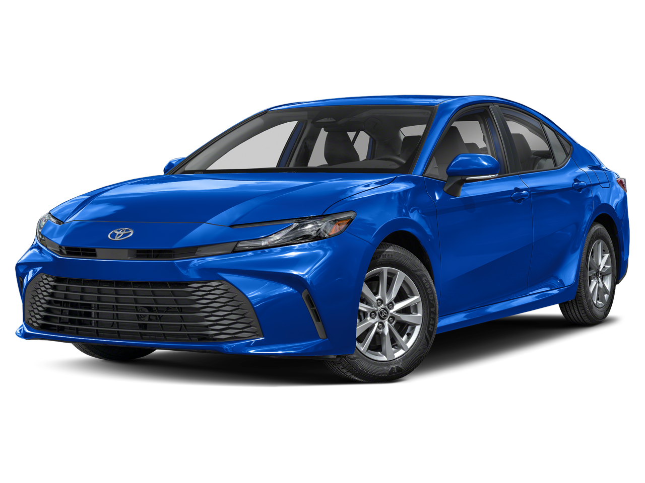 Red 2025 Toyota Camry Sedan Front-Wheel Drive Continuously Variable Transmission