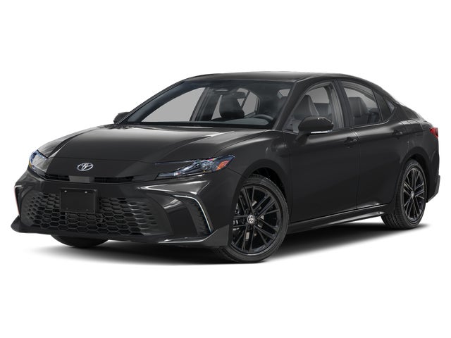 Midnight Black Metallic 2025 Toyota Camry Sedan Front-Wheel Drive Continuously Variable Transmission