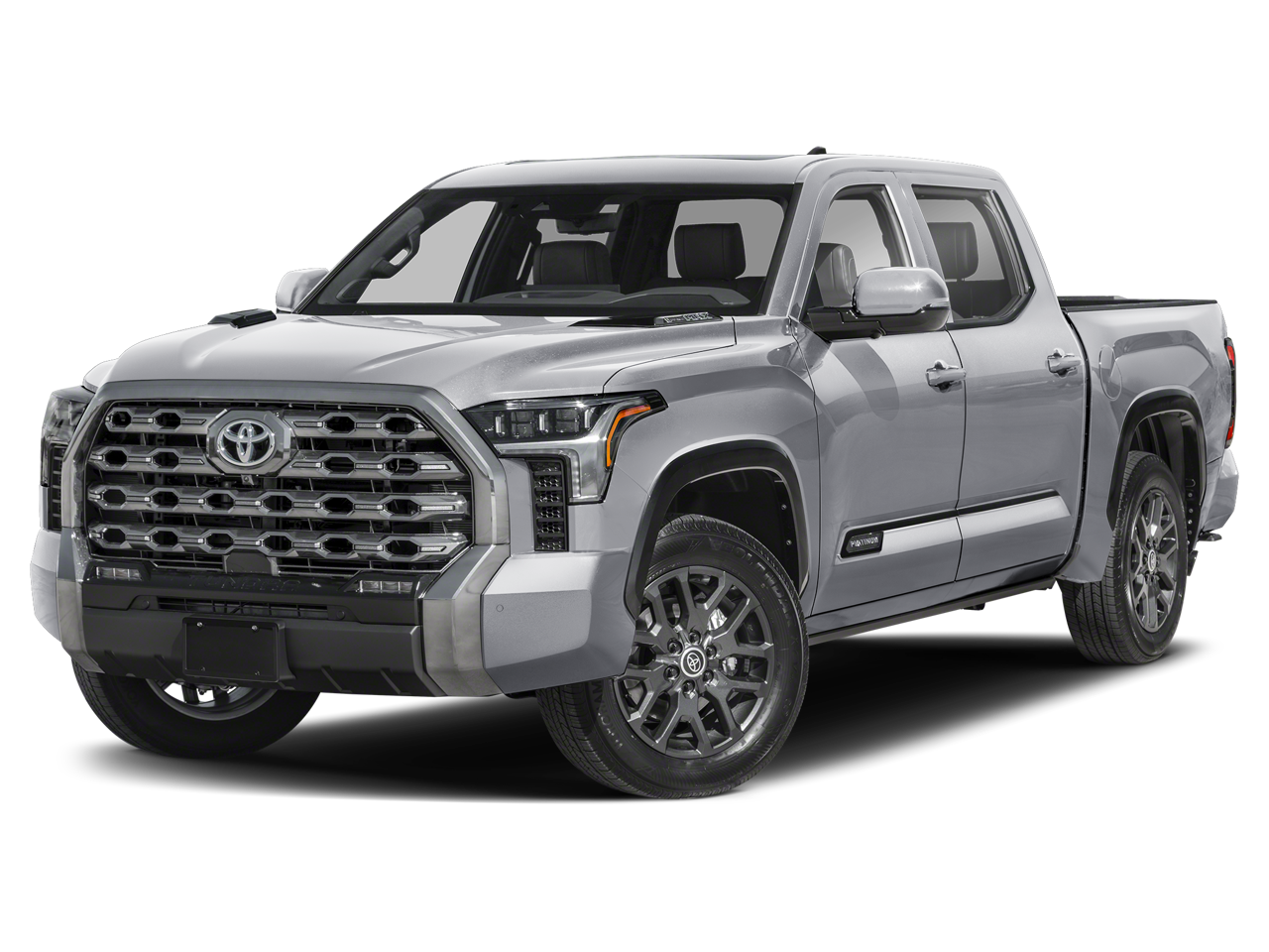 White (Wind Chill Pearl) 2025 Toyota Tundra Hybrid Platinum HV CrewMax Cab 4WD Pickup Truck Four-Wheel Drive Automatic