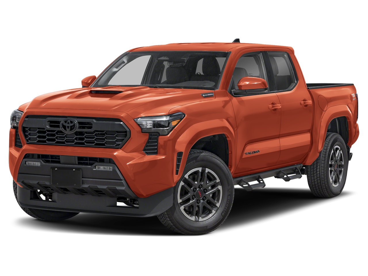 Supersonic Red 2025 Toyota Tacoma Pickup Truck Four-Wheel Drive 8-Speed Automatic